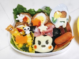 ミニーちゃん♡キャラ弁