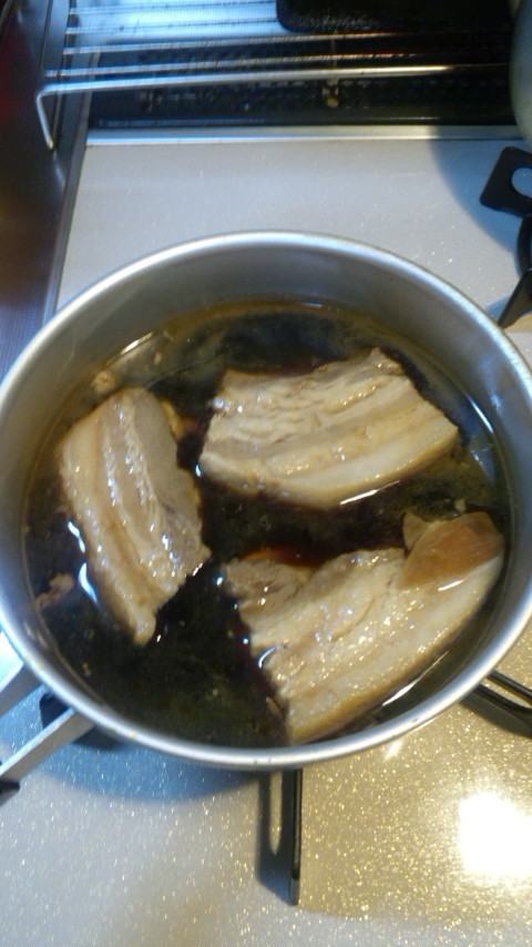 簡単な醤油煮豚チャーシューの作り方の画像