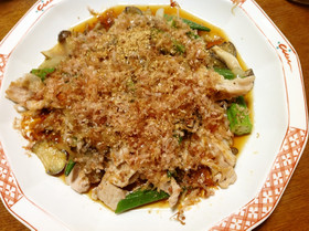 茄子・オクラ☆夏野菜の炒め浸し
