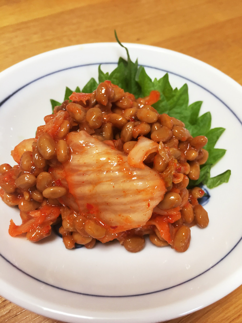 ダイエット中に腹持ちバッチリ☆納豆キムチ by だのん☆彡 【クックパッド】 簡単おいしいみんなのレシピが345万品