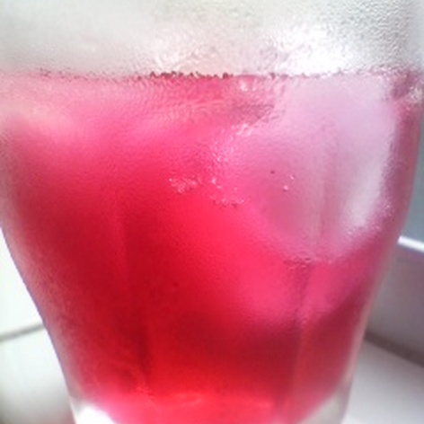 赤紫蘇酢ジュース♪
