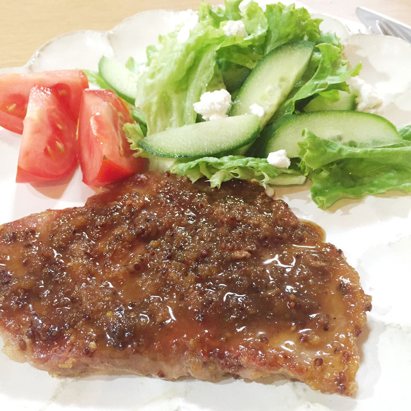 ハニーマスタードポークテンダーロインのレシピ