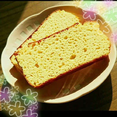 糖質制限☆大豆粉ヨーグルトパウンドケーキの写真