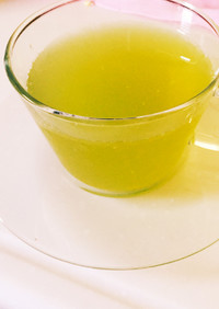 緑茶のゼリー
