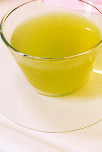 緑茶のゼリー
