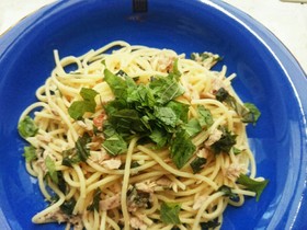 子供も喜ぶ夏元気パスタ!!梅☆紫蘇☆ツナ
