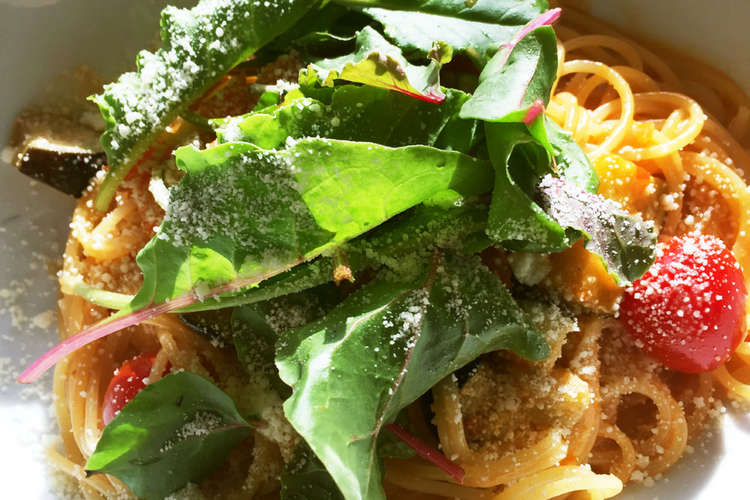 茄子ピーマン夏野菜トマトクリームパスタ レシピ 作り方 By ひろj クックパッド 簡単おいしいみんなのレシピが357万品