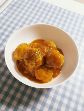 煮込んで簡単♡カレーミートボール
