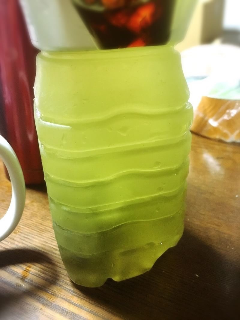 氷水で水出し簡単 緑茶の画像