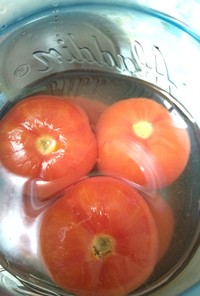 ガムシロップdeトマトのコンポート
