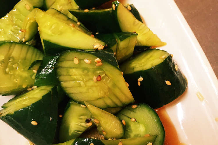 あと一品 お通しきゅうり レシピ 作り方 By みーさん家 クックパッド 簡単おいしいみんなのレシピが356万品