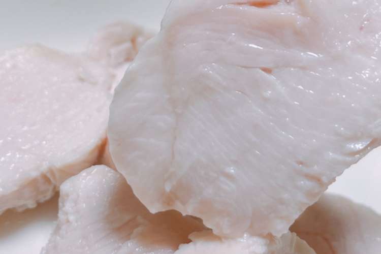 簡単手間いらず レンジでしっとり鶏ハム レシピ 作り方 By にこれってぃ クックパッド 簡単おいしいみんなのレシピが357万品