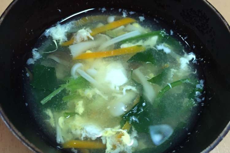 ほうれん草ときのこのスープ レシピ 作り方 By わらい虫 クックパッド 簡単おいしいみんなのレシピが377万品