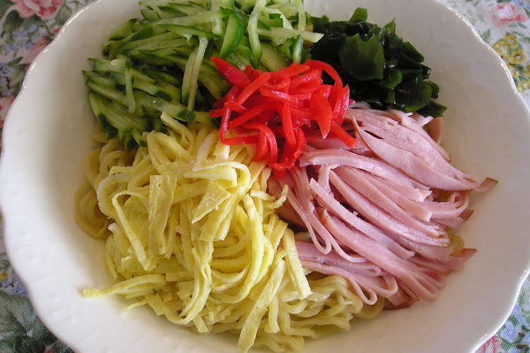 味ポンで簡単冷やし中華 レシピ 作り方 By 風の町のｐｅｃｏ クックパッド 簡単おいしいみんなのレシピが357万品