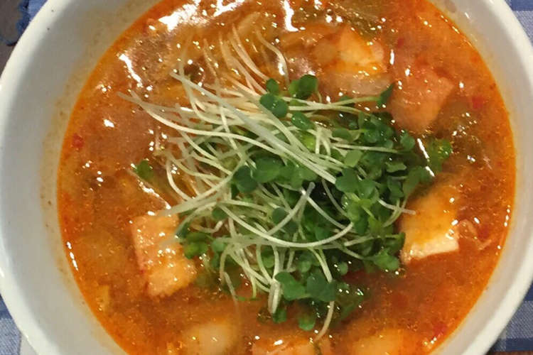 ビリビリくる 山椒の効いた激辛スープ レシピ 作り方 By 男の週末料理 クックパッド 簡単おいしいみんなのレシピが352万品