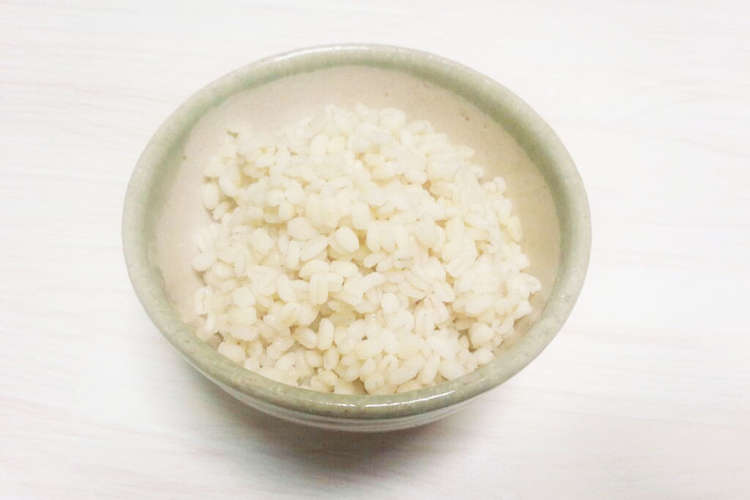 炊飯器で炊く大麦 もち麦 押し麦 水加減 レシピ 作り方 By ハートフルキッチン麗 クックパッド