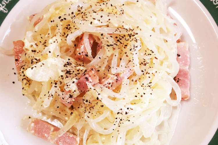 ゼンパスタでカルボナーラ レシピ 作り方 By たかみつクック クックパッド 簡単おいしいみんなのレシピが355万品
