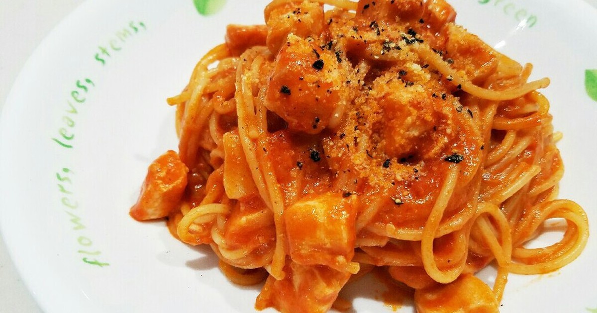 アンナマンマ 簡単トマトクリームパスタ レシピ 作り方 By ときんときん クックパッド 簡単おいしいみんなのレシピが357万品