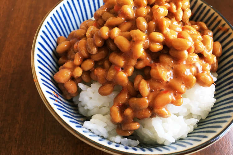簡単旨辛アレンジ 豆板醤入り納豆ご飯 レシピ 作り方 By Ochoa クックパッド 簡単おいしいみんなのレシピが370万品