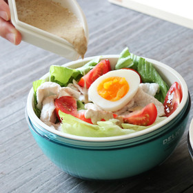 冷やし麺弁当に 冷しゃぶサラダうどん
