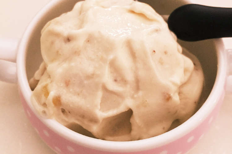 冷凍バナナで牛乳アイス 離乳食 幼児食 レシピ 作り方 By ゆっけ クックパッド 簡単おいしいみんなのレシピが354万品