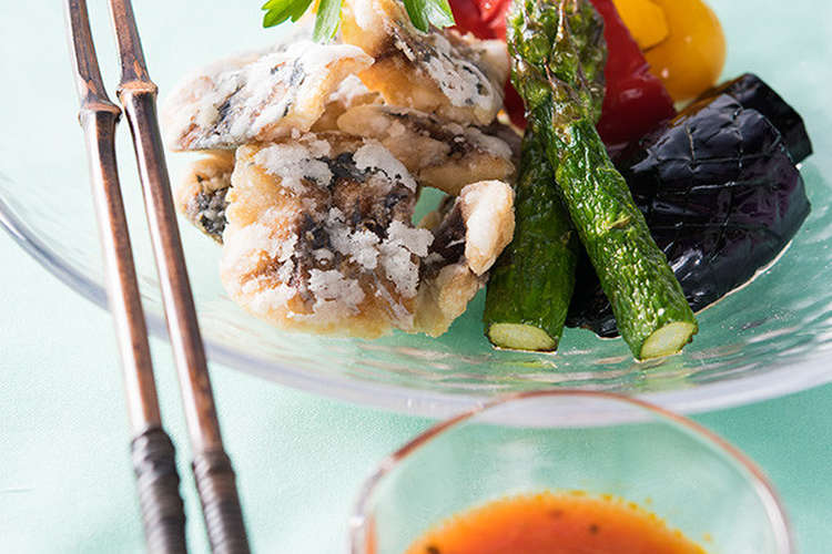 夏野菜と鯵のさっぱりトマトソース添え レシピ 作り方 By サンクゼール クックパッド 簡単おいしいみんなのレシピが366万品