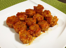 コチュジャンダレで♪アレンジチルド焼売