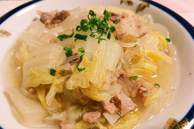 豚肉と白菜のあっさりスープ レシピ 作り方 By Mi San クックパッド 簡単おいしいみんなのレシピが352万品