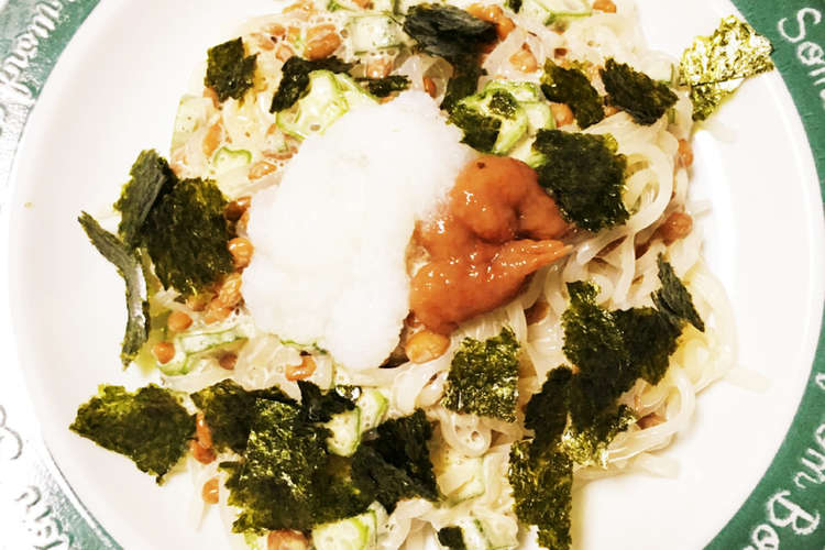 梅納豆ゼンパスタ レシピ 作り方 By たかみつクック クックパッド 簡単おいしいみんなのレシピが355万品