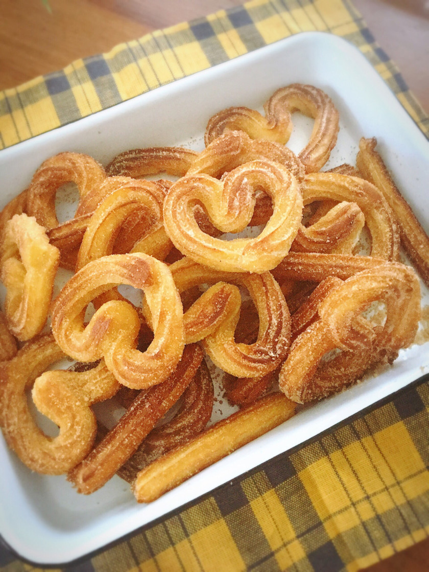 自家製チュロスのレシピ