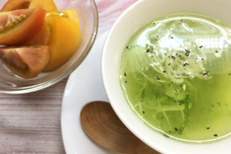 手羽先で きゅうりのチキンスープ レシピ 作り方 By シャンテマリー クックパッド 簡単おいしいみんなのレシピが358万品