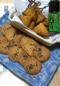 #パンケーキミックス粉で2種cookie