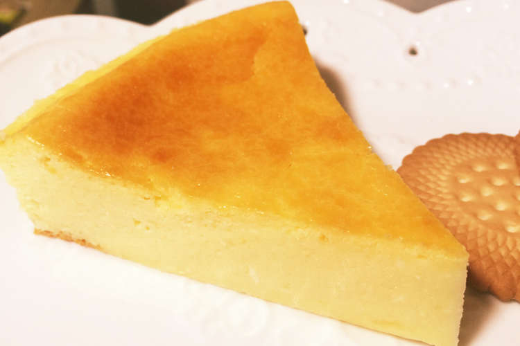 美味しくて簡単 ベイクドチーズケーキ レシピ 作り方 By ゆりちゅんクッキー クックパッド