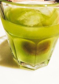 緑茶梅酒