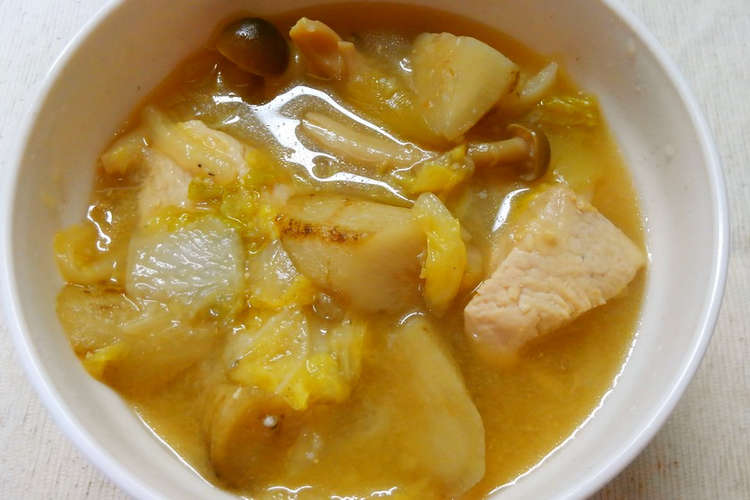 白菜とゴボウと鶏むね肉の味噌煮 中華煮 レシピ 作り方 By 331ミミイ クックパッド