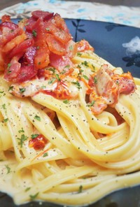 サンドライトマトとブロッコリーのスパイシーパスタのレシピ