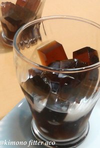 大人の味☆コーヒーゼリー