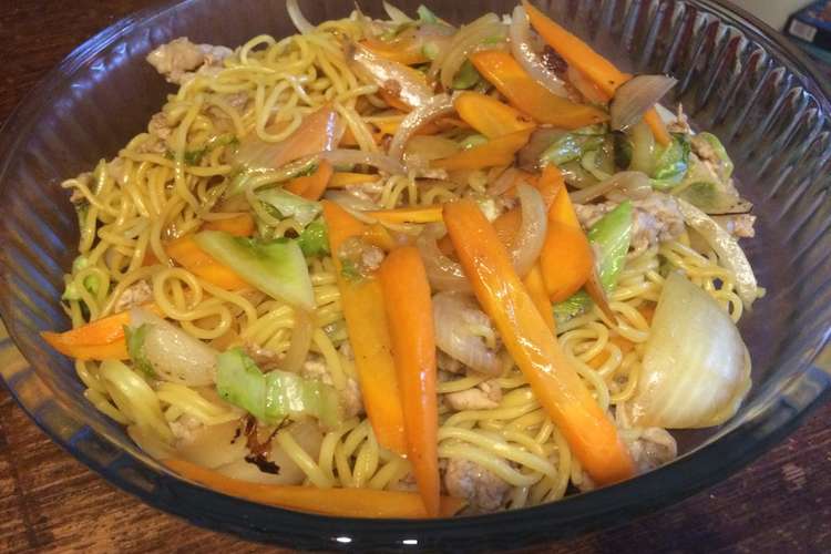 暑すぎる日に さっぱりポン酢焼きそば レシピ 作り方 By しまんと美野里 クックパッド 簡単おいしいみんなのレシピが360万品