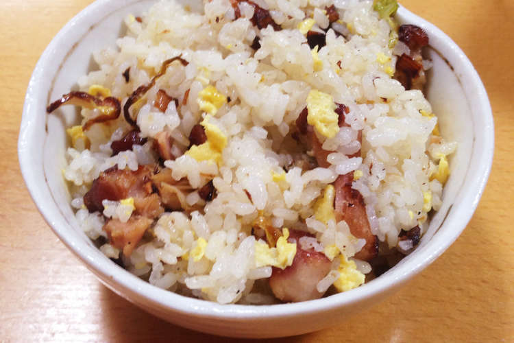 スモークチキンチャーハン レシピ 作り方 By そらのひまわり クックパッド