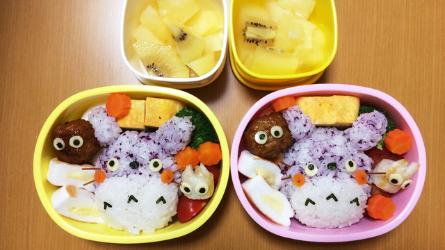 簡単トトロのお弁当 レシピ 作り方 By Makimaki クックパッド 簡単おいしいみんなのレシピが358万品