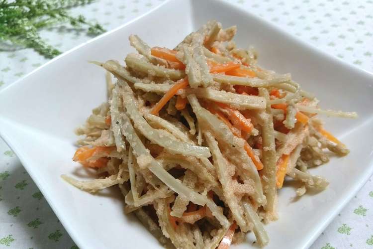 手が止まらなくなる 明太子ごぼうサラダ レシピ 作り方 By もへほっぺ クックパッド 簡単おいしいみんなのレシピが354万品