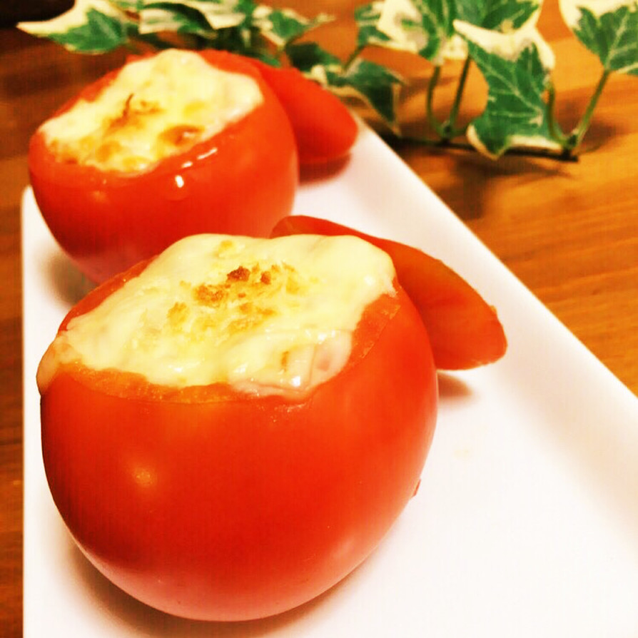 丸ごとトマトのリゾットの画像