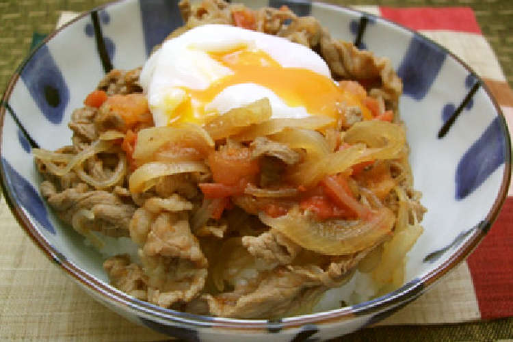 トマト牛丼 レシピ 作り方 By ライフ クックパッド 簡単おいしいみんなのレシピが359万品
