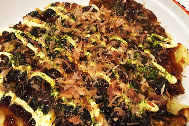 パリ カリ そうめん入りお好み焼き レシピ 作り方 By Seyua クックパッド 簡単おいしいみんなのレシピが360万品