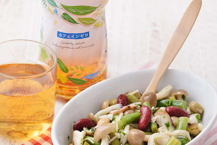 きのこといんげん 豆のサラダ レシピ 作り方 By 爽健美茶 クックパッド 簡単おいしいみんなのレシピが355万品