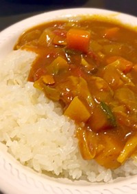 簡単リメイク★野菜スープからの絶品カレー