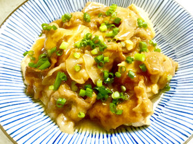 簡単・減塩♪ 豚肉の味しみ肉豆腐
