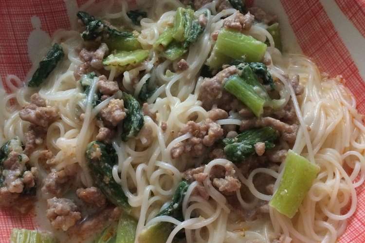 そうめんに飽きたら 冷やし坦々そうめん レシピ 作り方 By おちゃめ機能 クックパッド 簡単おいしいみんなのレシピが358万品