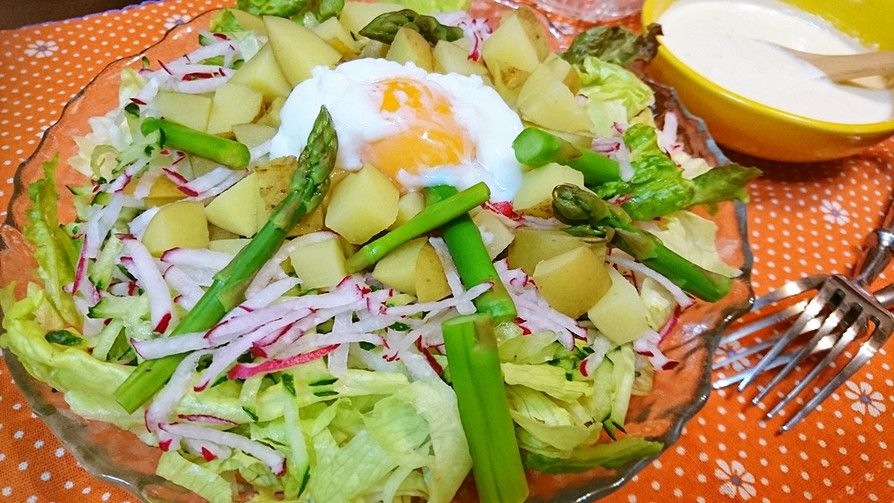 自家製シーザーサラダドレッシングのレシピ