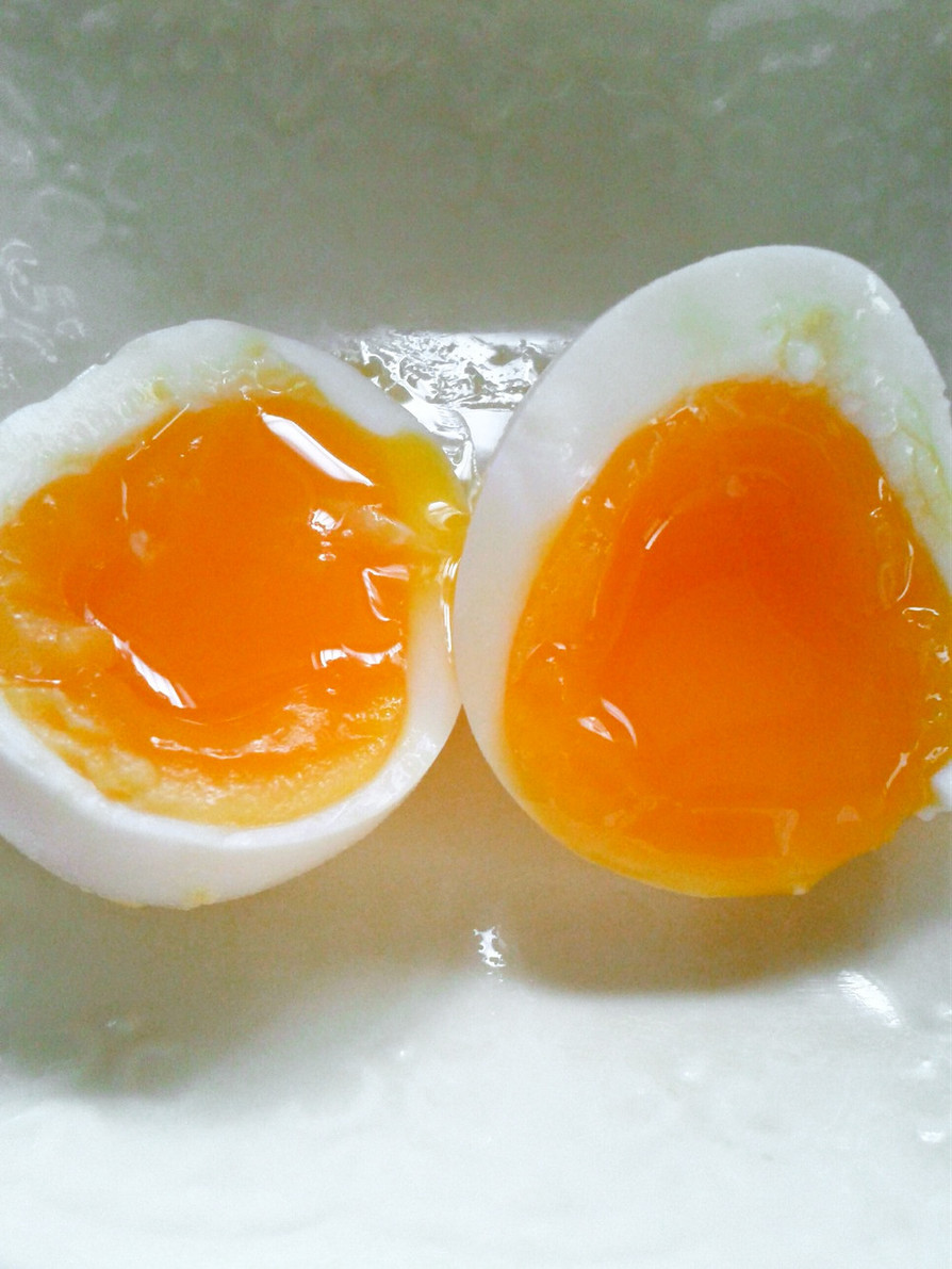 コンビニより美味！簡単塩味半熟ゆで卵の画像